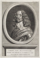 KG 12590
<br/>
Portret van Jacob van Wassenaar.
<br/>
<em>Picart, Bernard (1673-1733)</em>